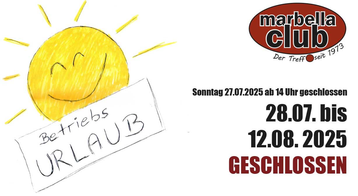 Betriebsurlaub 2025